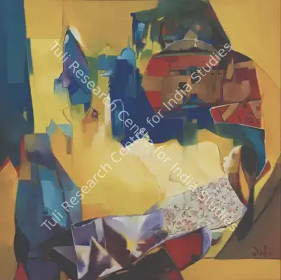 B.R. Bodade (Artist), Untitled, 2013, Painting
