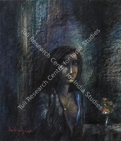 Amitabha Banerjee (Artist), Untitled, 1990, Painting