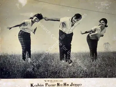 N.H. Baria (Producer), Kahin Pyar Na Ho Jaye, 1963, Lobby Card