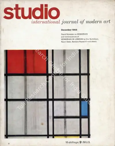 Peter Townsend (Editor), Studio International, 1966, Journal
