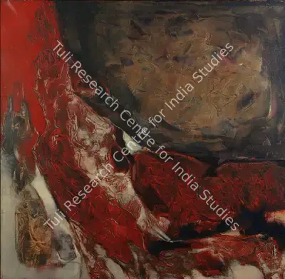Santosh, G.R. (Artist). Untitled. Oil on canvas, 1965 | Painting | FineArts | 00896718