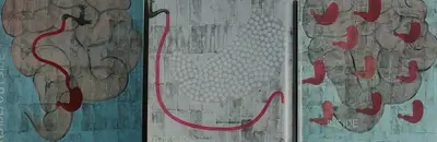 Anjum Singh (Artist), Inside/Outside/Inside, 2002, Painting