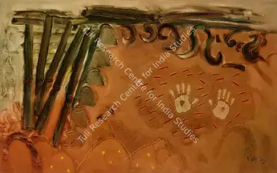 S.G. Vasudev (Artist), The Tree of Life, 1998, Painting