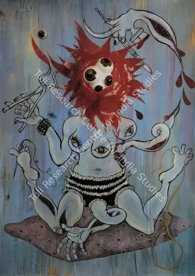 Chitra Ganesh (Artist), Untitled, 2007, Painting