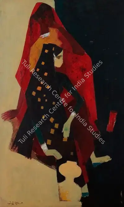 N.S. Bendre (Artist), Untitled, 1957, Painting