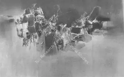 G.R. Santosh (Artist), Hamlet, 1962, Painting