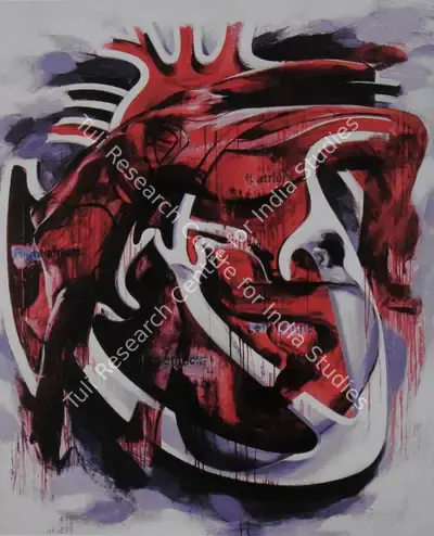 Anu Agarwal (Artist), Pulse, 2007, Painting