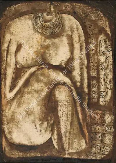 K. Laxma Goud (Artist), Untitled, 1966, Painting