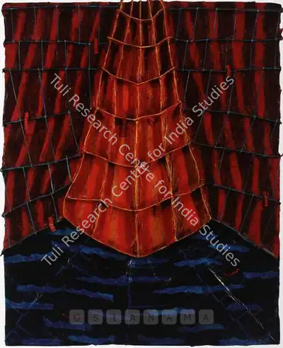 Pooja Iranna (Artist), Untitled - I, Painting