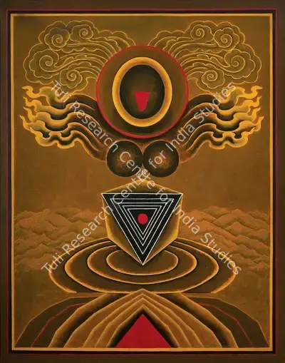 Santosh, G.R. (Artist). Untitled, n.d. | Painting, AG.Onl/28.10.23, 2023 · Asta Guru