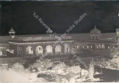 Dr. John Murray (Photographer), Interior view of Agra Fort, 1858, Antiquarian Photograph