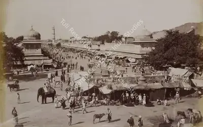 Unknown (Photographer), The Main Street in the City. Jeypore, 1901, Antiquarian Photograph