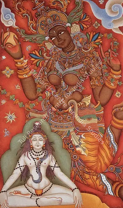P.K. Sadanand (Artist), Untitled, 2001, Painting