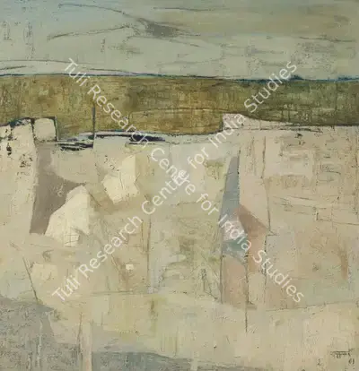 Ramkumar (Artist), The Shore, 1961, Painting