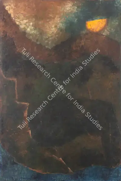 Akbar Padamsee (Artist), Untitled (Metascape), 1973, Painting
