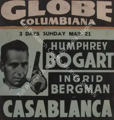 Michael Curtiz (Director), Casablanca, 1942, Window Card
