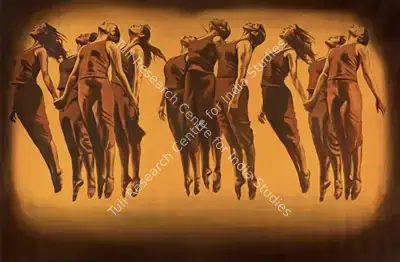 Barun Chowdhury (Artist), Flying Freedom in the Air, 2022, Painting
