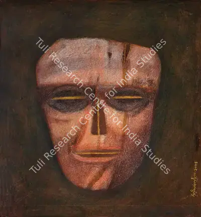 Ganesh Pyne (Artist), Untitled, 2004, Painting