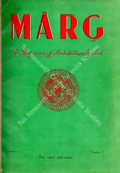 Anand, Mulk Raj (General Editor), P. Richardson and Anil de Silva (Assistant Editors). Marg. 3(1). Bombay: Modern Artists and Architects Research Group, January 1949 | Magazine | FineArts | 00760170