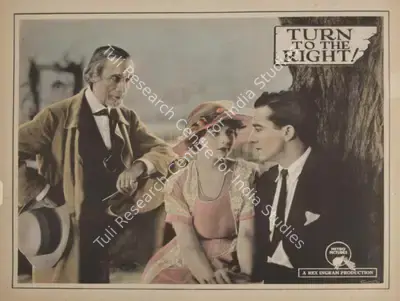 Rex Ingram (Director), Turn to the Right!, 1922, Lobby card