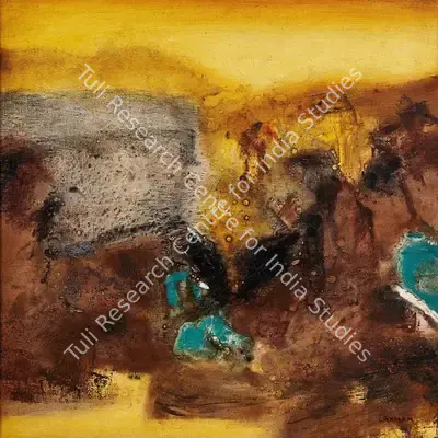 Laxman Shreshtha (Artist), Untitled, Painting