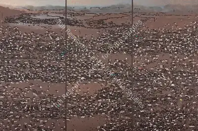 Nataraj Sharma (Artist), Wasteland (Gurgaon), 2004, Painting