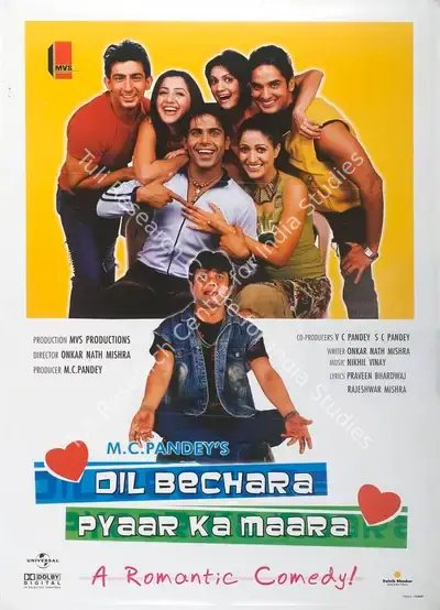 M.C. Pandey (Producer), Dil Bechara Pyaar Ka Maara, 2004, Full Sheet Poster