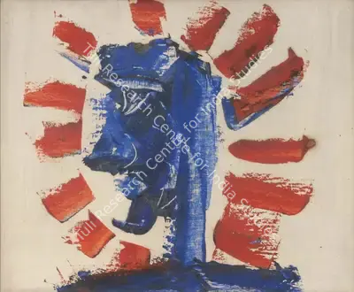S.K. Bakre (Artist), Untitled (Christ), 1968, Painting