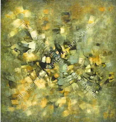 Sanat Thaker (Artist), Impressiona-Kulu-Manali IX, 1980, Painting