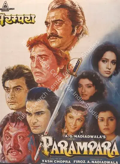 Firoz A. Nadiadwala (Producer), Parampara, 1992, Full Sheet Poster