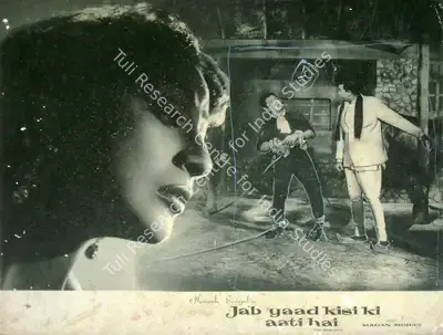 Naresh Saigal (Producer), Jab Yaad Kisi Ki Aati Hai, 1967, Lobby Card