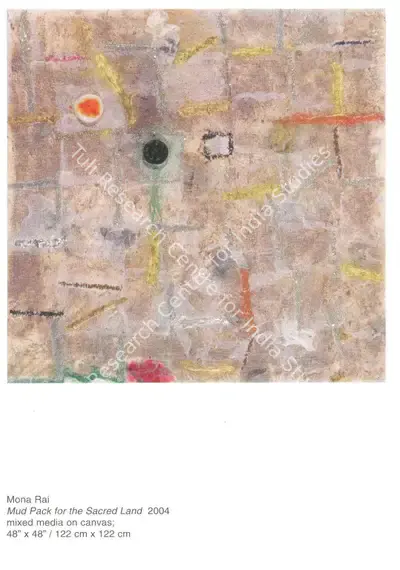 Mona Rai (Artist), Mona Rai, 2004, Solo Exhibition Invitation