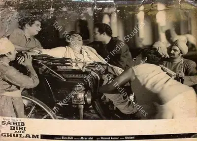 V.K. Murthy (Cinematographer), Sahib Bibi Aur Ghulam, 1962, Lobby Card