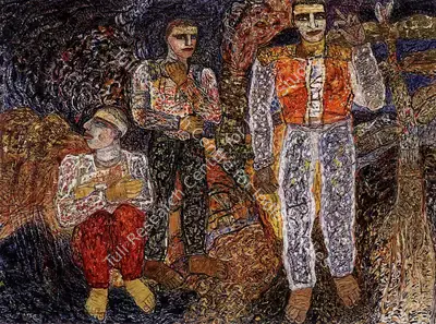 Jayashree Chakravarty (Artist), Untitled, 1989, Painting