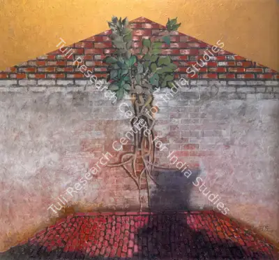 Arun Bose (Artist), Survinance, 1999, Painting