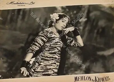 Hyder (Director), Mehlon Ke Khwab, 1960, Lobby Card