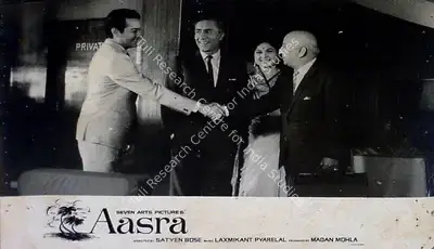 Madan Sinha (Cinematographer), Aasra, 1966, Lobby Card