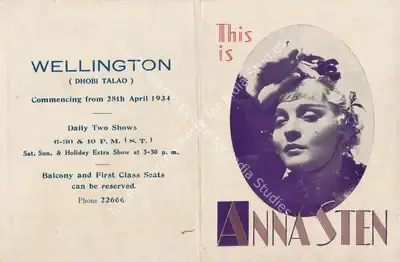 Dorothy Arzner (Director), Nana, 1934, Handbill