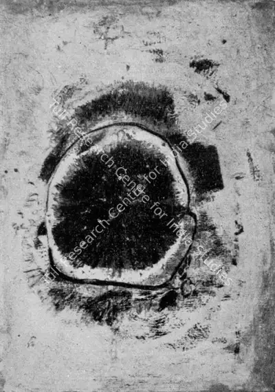 Wols (Artist), Grenade Bleue, 1946, Painting