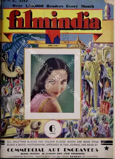 Baburao Patel (Editor), Filmindia, 1938, Magazine