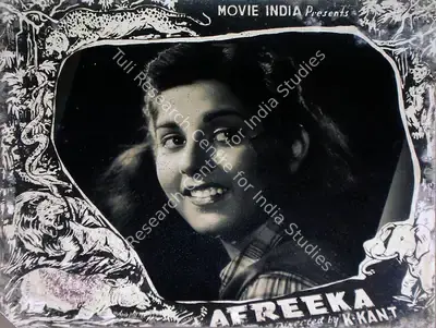K. Kant (Director), Afreeka, 1954, Lobby Card