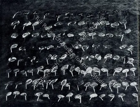 Rai, Mona (Artist). Conversing Trees-II, 1976 | Painting