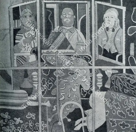 Subramanyan, K.G. (Artist). Interior, 1976 | Painting