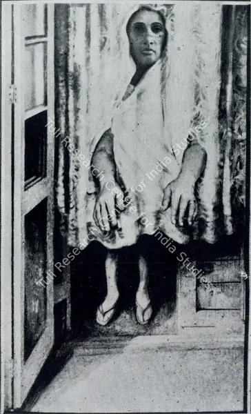 Bhattacharjee, Bikash (Artist). Visitation, 1969 | Painting
