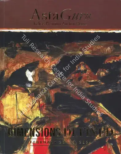 Asta Guru (Auction House). Dimensions Defined. 23 February 2024, Mumbai | Auction Catalogue | EconomicsArt | 00862507