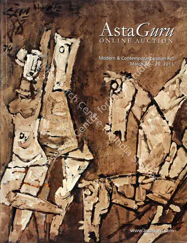 Asta Guru (Auction House). Modern and Contemporary Indian Art. 29 March 2011, Mumbai | Auction Catalogue | EconomicsArt | 00862082