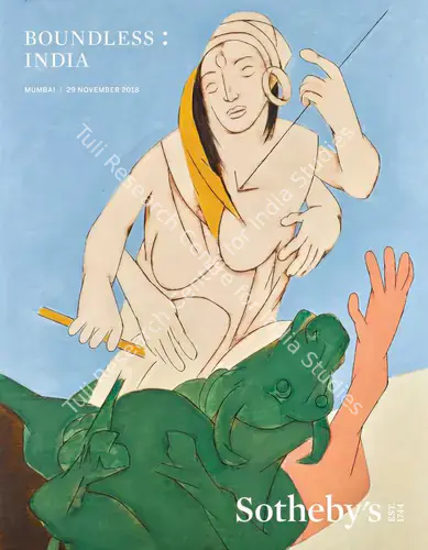 Sotheby's (Auction House). Boundless India. 29 November 2018, Mumbai | Auction Catalogue | EconomicsArt | 00862296