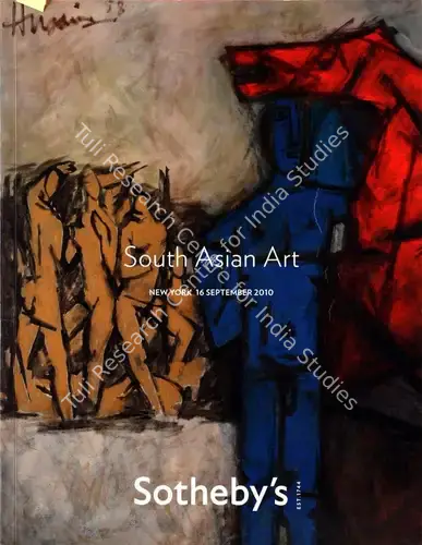 Sotheby's (Auction House). South Asian Art. 16 September 2010, New York | Auction Catalogue | EconomicsArt | 00862073