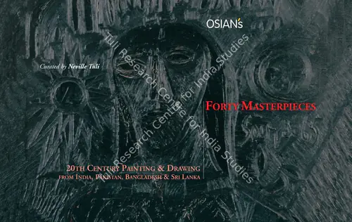 Osians (Auction House) and Neville Tuli (Curator). Forty Masterpieces - 20th Century Painting and Drawing from India, Pakistan, Bangladesh & Sri Lanka. 27 March 2003, Mumbai | Auction Catalogue | EconomicsArt | 00861896