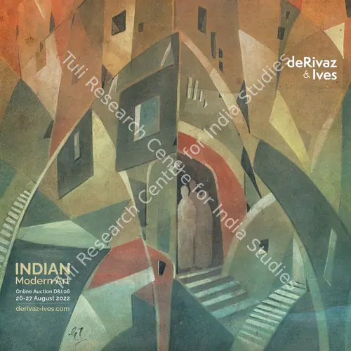 deRivaz & Ives (Auction House) and Neville Tuli (Curator). Indian Modern Art. 27 August 2022, Online | Auction Catalogue | EconomicsArt | 00862441